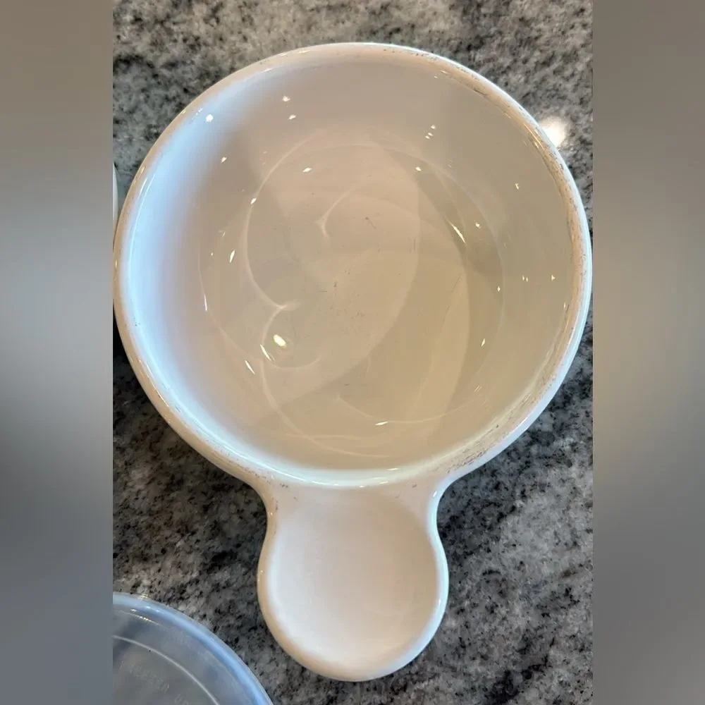 Corningware White Lids Set